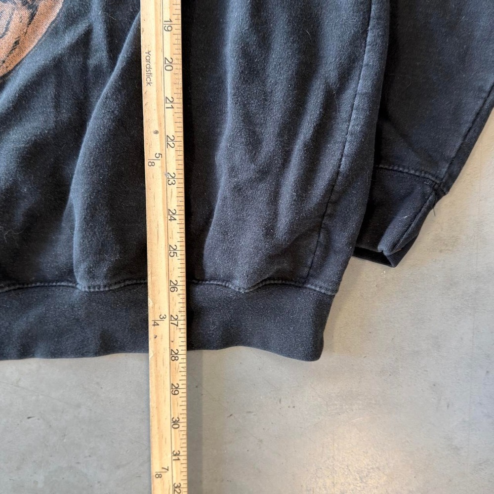 Vintage Y2K faded black skater hoodie - Picture 5 of 6